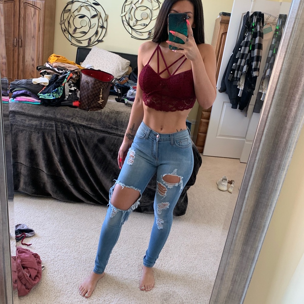 Ripped jeans